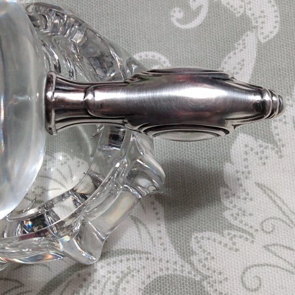 International Sterling Crystal Vanity Jar - Picture 8 of 14